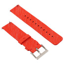 Simple Fashion Canvas Watch Band for Fitbit Versa / Versa 2(Orange)
