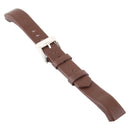 Smart Watch Shiny Leather Watch Band for Fitbit Alta(Coffee)