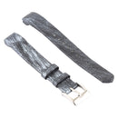 Smart Watch Shiny Leather Watch Band for Fitbit Alta(Grey)