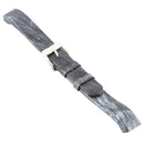 Smart Watch Shiny Leather Watch Band for Fitbit Alta(Grey)