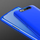 GKK Three Stage Splicing Full Coverage PC Case For Galaxy A80(Blue)