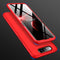 GKK Three Stage Splicing Full Coverage PC Case For Galaxy A80(Red)