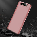 GKK Three Stage Splicing Full Coverage PC Case For Galaxy A80(Rose Gold)