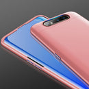 GKK Three Stage Splicing Full Coverage PC Case For Galaxy A80(Rose Gold)