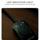 UGREEN CM109 USB to 3-ports 3.5mm Computer External Audio Card with Volume Adjustment Wheel, Length: 15cm