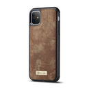 CaseMe-008 Detachable Multifunctional Horizontal Flip Leather Case with Card Slot & Holder & Zipper Wallet & Photo Frame For iPhone 11(Brown)