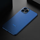 For iPhone 11 Pro Max Ultra-thin Frosted PP Case(Blue)