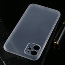 For iPhone 11 Ultra-thin Frosted PP Case(Transparent)