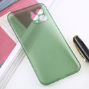 For iPhone 11 Ultra-thin Frosted PP Case(Dark Green)