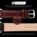 SKMEI 9058 Multifunctional Outdoor Fashion Waterproof Gold Shell Quartz Wrist Watch(Men Style Silver Face Brown Strap)