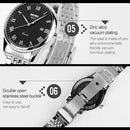 SKMEI 9058 Multifunctional Outdoor Fashion Waterproof Steel Strip Quartz Wrist Watch(Men Style White)