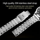 SKMEI 9058 Multifunctional Outdoor Fashion Waterproof Steel Strip Quartz Wrist Watch(Men Style White)