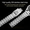 SKMEI 9058 Multifunctional Outdoor Fashion Waterproof Steel Strip Quartz Wrist Watch(Men Style White)