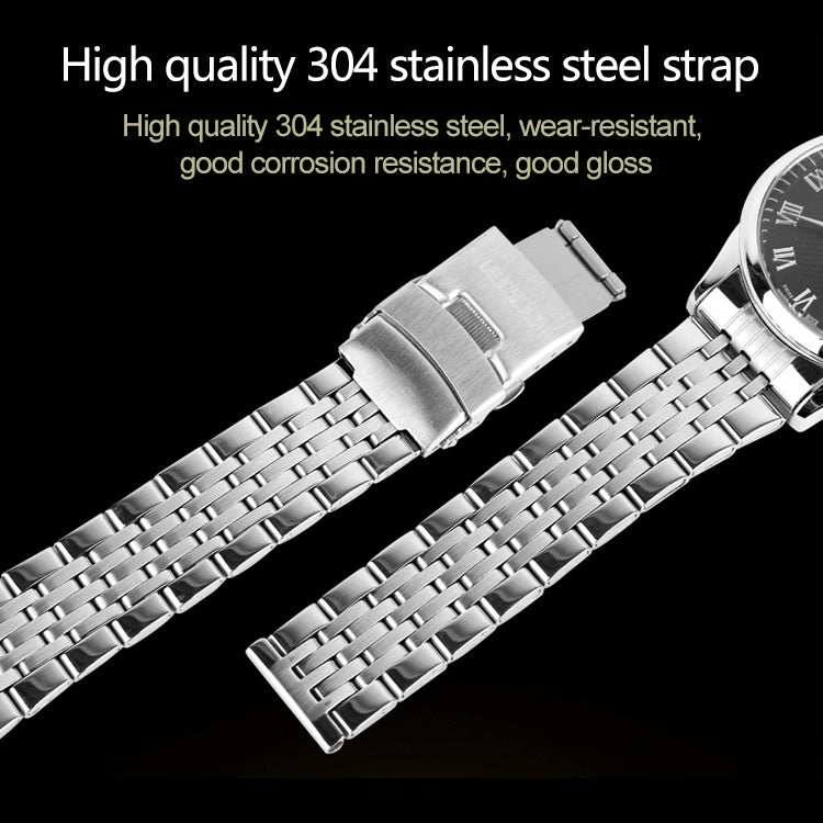 SKMEI 9058 Multifunctional Outdoor Fashion Waterproof Steel Strip Quartz Wrist Watch(Men Style White)