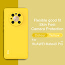 For Huawei Mate 40 Pro 5G IMAK UC-2 Series Shockproof Full Coverage Soft TPU Case(Yellow)