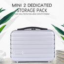 ls-S004 Portable Waterproof Drone Handbag Storage Bag for DJI Mavic Mini 2(Black + Red Liner)