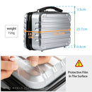 ls-S004 Portable Waterproof Drone Handbag Storage Bag for DJI Mavic Mini 2(Silver +Red Liner)