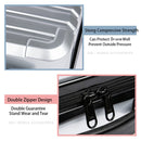 ls-S004 Portable Waterproof Drone Handbag Storage Bag for DJI Mavic Mini 2(Black + Black Liner)