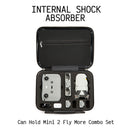 ls-S004 Portable Waterproof Drone Handbag Storage Bag for DJI Mavic Mini 2(Black + Red Liner)