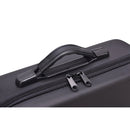 LS4456 Portable Drone PU Shoulder Storage Bag Handbag for DJI Mavic Mini 2(Black + Red Liner)