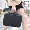 LS4456 Portable Drone PU Shoulder Storage Bag Handbag for DJI Mavic Mini 2(Black + Red Liner)
