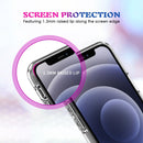 Magsafe Case Simple Magnetic Ring All-inclusive Clear Crystal Acrylic PC +TPU Shockproof Case For iPhone 11 Pro Max(Transparent)