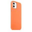 Magnetic Liquid Silicone Full Coverage Shockproof Magsafe Case with Magsafe Charging Magnet For iPhone 12 mini(Orange)