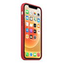 Magnetic Liquid Silicone Full Coverage Shockproof Magsafe Case with Magsafe Charging Magnet For iPhone 12 mini(Red)