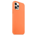 Magnetic Liquid Silicone Full Coverage Shockproof Magsafe Case with Magsafe Charging Magnet For iPhone 12 / 12 Pro(Orange)