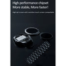 B3P 1.3 inch Touch Screen Smart Watch, Support Sleep Monitor / Heart Rate Monitor / Blood Pressure Monitor, Style: Steel Strap(Silver)