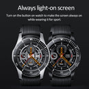 B3P 1.3 inch Touch Screen Smart Watch, Support Sleep Monitor / Heart Rate Monitor / Blood Pressure Monitor, Style: Silicone Strap(Black Silver)