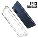For Samsung Galaxy S20 FE Scratchproof TPU + Acrylic Space Protective Case(Transparent)