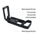 BEXIN A73 L-plate Camera Vertical Clapper for A7M3 A7III A7RIII Camera(Red)