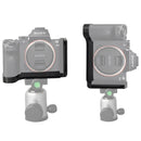 BEXIN A73 L-plate Camera Vertical Clapper for A7M3 A7III A7RIII Camera(Red)
