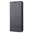 For Xiaomi Redmi Note 9 / 10X AZNS Magnetic Calf Texture Horizontal Flip Leather Case with Card Slots & Holder & Wallet(Black)