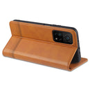 For Xiaomi Mi 10T / 10T Pro / Redmi K30s AZNS Magnetic Calf Texture Horizontal Flip Leather Case with Card Slots & Holder & Wallet(Dark Brown)