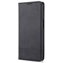 For Xiaomi Redmi Note 9 Pro / Note 9s AZNS Magnetic Calf Texture Horizontal Flip Leather Case with Card Slots & Holder & Wallet(Black)