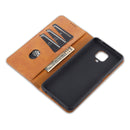 For Xiaomi Redmi Note 9 Pro / Note 9s AZNS Magnetic Calf Texture Horizontal Flip Leather Case with Card Slots & Holder & Wallet(Black)