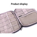 Portable Travel Watchband Strap Storage Bag Protective Box, Style:Single Layer M(Black)