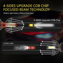 F8 9005 2 PCS DC9-36V 22W 2500LM IP68 Car LED Headlight Lamps(6000K White Light)