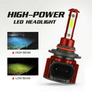 F8 9005 2 PCS DC9-36V 22W 2500LM IP68 Car LED Headlight Lamps(6000K White Light)