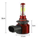 F8 9005 2 PCS DC9-36V 22W 2500LM IP68 Car LED Headlight Lamps(6000K White Light)
