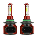 F8 9006 2 PCS DC9-36V 22W 2500LM IP68 Car LED Headlight Lamps(6000K White Light)