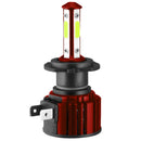 F8 H7 2 PCS DC9-36V 22W 2500LM IP68 Car LED Headlight Lamps(6000K White Light)