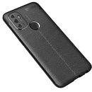 For OnePlus Nord N100 Litchi Texture TPU Shockproof Case(Black)