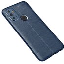 For OnePlus Nord N100 Litchi Texture TPU Shockproof Case(Blue)