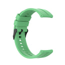 For Huawei Watch GT 2 Pro Silicone Watch Band with Black Steel Buckle(Mint Green)