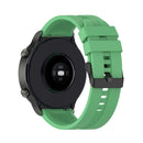 For Huawei Watch GT 2 Pro Silicone Watch Band with Black Steel Buckle(Mint Green)