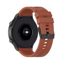 For Huawei Watch GT 2 Pro Silicone Watch Band with Black Steel Buckle(Orange)