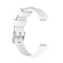 For Fitbit Inspire 2 TPE Watch Band, Size:S(White)